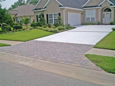 driveway apron ideas